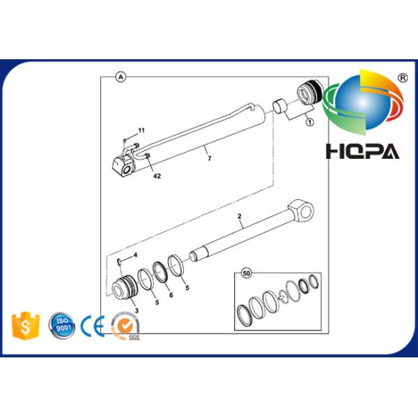 991/20030 99120030 991 20030 Ram Dozer Cylinder Seal Kit for JCB JS200