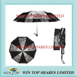 Quality Hongkong Nightfview, Nightscape Topic Auto Umbrella for sale