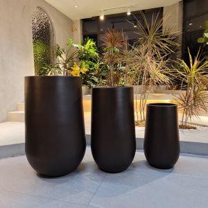 Effortlessly Elevate Your Plant Display With Fiber Clay Planters