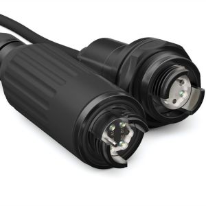 Tactical waterproof fiber cable Hermaphroditic Interconnection Expanded Beam