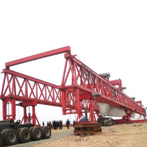 Road Bridge Beam Launcher Crane Heavy Lifting Equipment Machine 3phase
