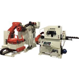 Metal Mold Material Stamping Nc Servo Feeder / Metall Processing Machine