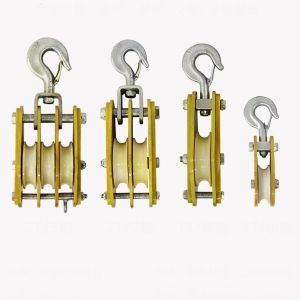Transmission Line 2 Ton 3 Wheel Insulated Hoisting Tackle