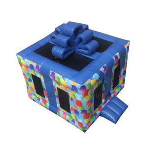 Plato Commercial Bouncy Castles Birthday Gift Box Inflatable Jump House