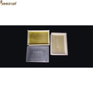 Plastic Beekeeping Equipment 6 or 12 Comb Honey Boxes With Comb Honey Frame