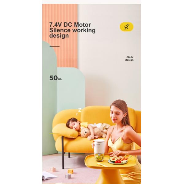 Home Use Portable Juicer 300ml For Baby Food Fruit Multifunction Kitchen Chopper