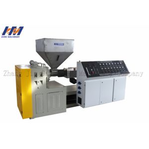 Top Feeding Granule Plastic Extrusion Machine , Polyethylene Extrusion Machine