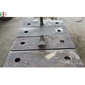 High Cr Ni Hard Shot Blasting Cr15MoNi Cast Iron Plates