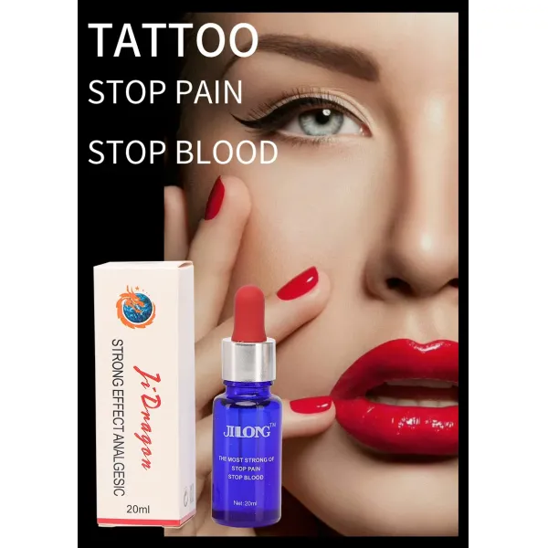 Tattoo Anesthetic Numb Liquid Numbing Ointment for Tattoo Microblading Permanent Makeup Numbing Liquid