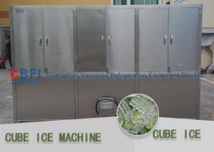 China  Compressor Ice Cube Machine / Industrial Ice Machines Energy Saving on sale