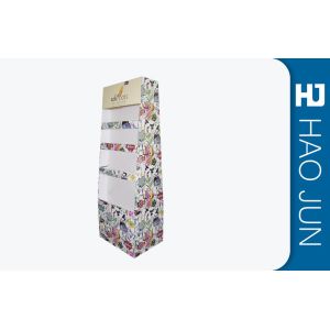 Glossy Black Custom Cardboard Display Stands Cardboard Dump Bins OEM ODM Service