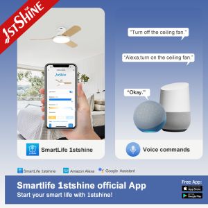 Flush Mounted Ceiling Fan With Light Remote Dimmable Led Light