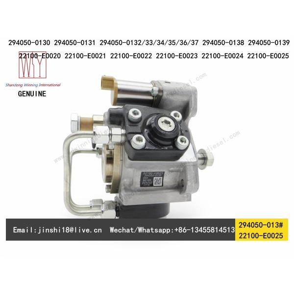 DENSO GENUINE AND BRAND NEW DIESEL FUEL PUMP 294050-0130, 294050-0139, 294050-0760, 22100-E0020, 22100-E0025
