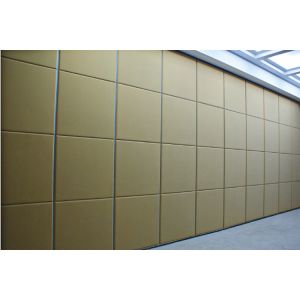 Movable Wooden Partition Room Divider Sliding Office Partition System For Space