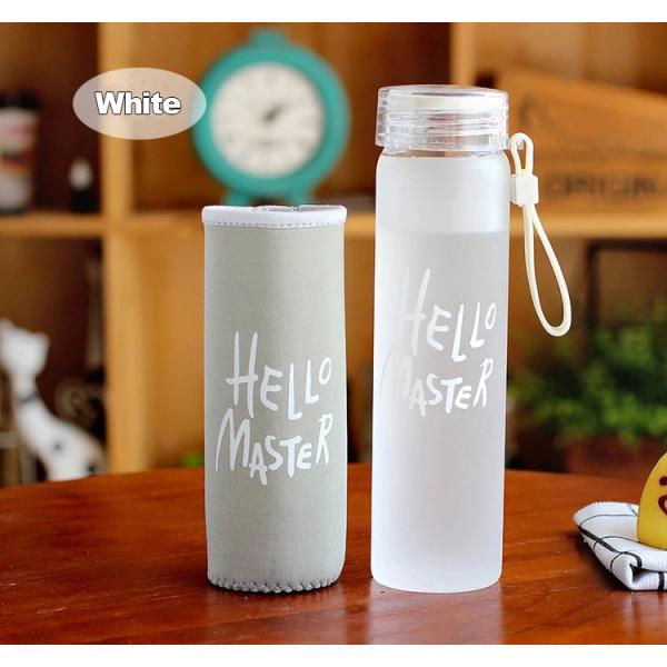 Personalised Designer Colorful Glass Water Bottles Portable Gradient BPA Free Frosted Borosilicate Glass Water Bottle