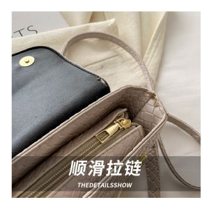 HIGH SENSE FASHION SADDLE POPULAR SPRING/SUMMER BRAIDED SMALL BAG SIMPLE ALL-IN