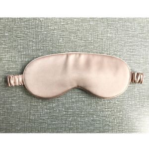 Pink Mulberry Silk Sleep Mask Travel Use With Gift Boxes