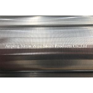 4" Looped V Wire Wrapped Johnson Type Continuous Slot Water Well Screen Pipe For