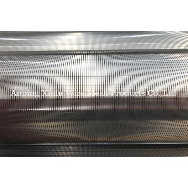 4" Looped V Wire Wrapped Johnson Type Continuous Slot Water Well Screen Pipe For Oil Well Sand Control