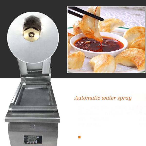 Electrical Dumpling Maker Machine Gyoza Auto Gas Momo Making Machine
