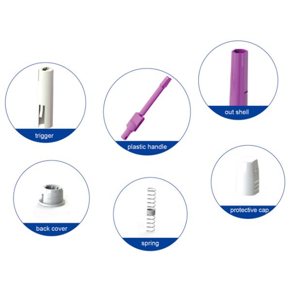 Auto Retractable Needle Safety Lancets