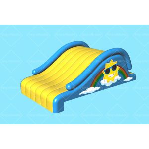 Kids Home Use Swimline Inflatable Pool Super Water Slide Mini Size