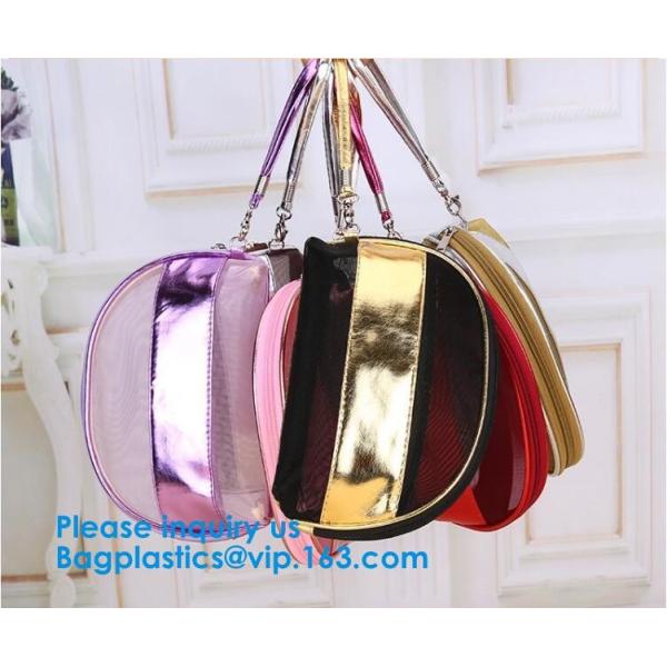 Promotion Mesh Cosmetic Bag 6 Color Makeup Bag New Women's cosmetics Travel cosmetic bag