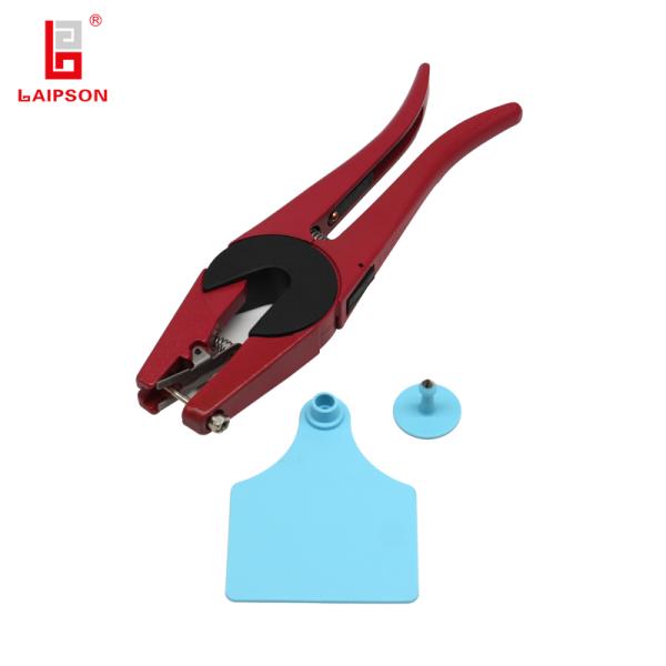 100mm Large Size Visual Tpu Marked Identification Ear Tag With Printing Numbers For Cattle Cow Horse