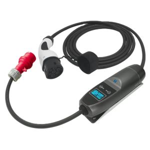 7kw Type 2 Portable EV Charger With 0.5mΩ Max Contact Impedance , Power Cable