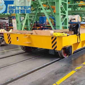 Heavy Load Electric Transfer Trolley Running on Rail