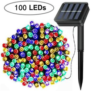 IP65 Solar Fairy Lights Outdoor Waterproof String Light 10m 2700k