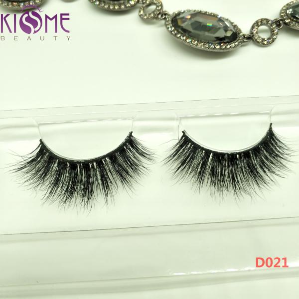 Buy Long Lasting Real Mink Cluster Lashes Non - Irritating Black Cotton Stalk at wholesale prices