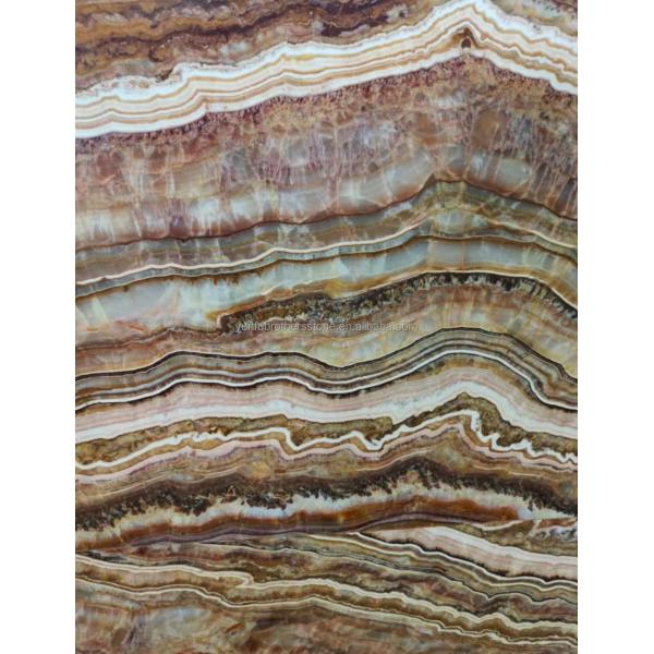Polished Black Sea Onyx Marble Translucent Texture for Interior Wall Panel Decoration