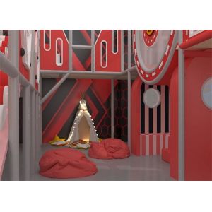 New Style Childrens Play Equipment Commercial Playground With Donut Slide