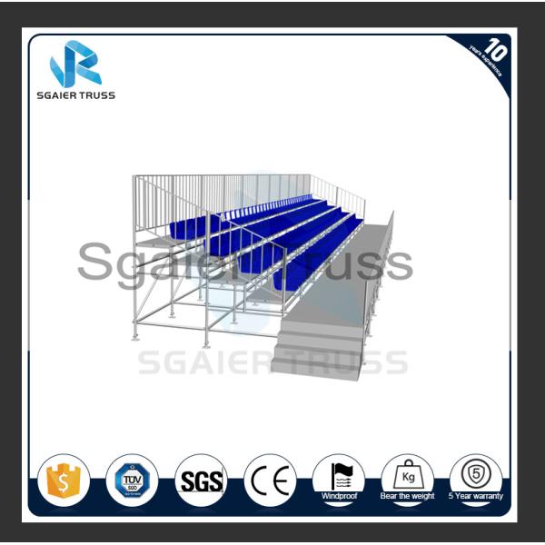 Buy High Strength Steel Grandstand Scaffolding Structure Portable Steel Tribune at wholesale prices