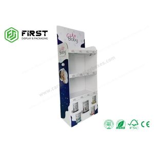 POP Foldable Cardboard Floor Display Customized Printing Paper Floor Cardboard