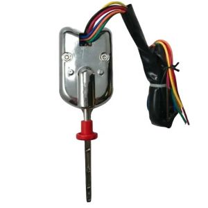 OEM Standard Size Universal Street Chrome Column Mount Turn Signal Switch with