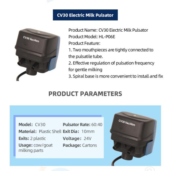 400g Electric Milking Machine Pulsator CV30 Essential Equipment for Dairy Farmers