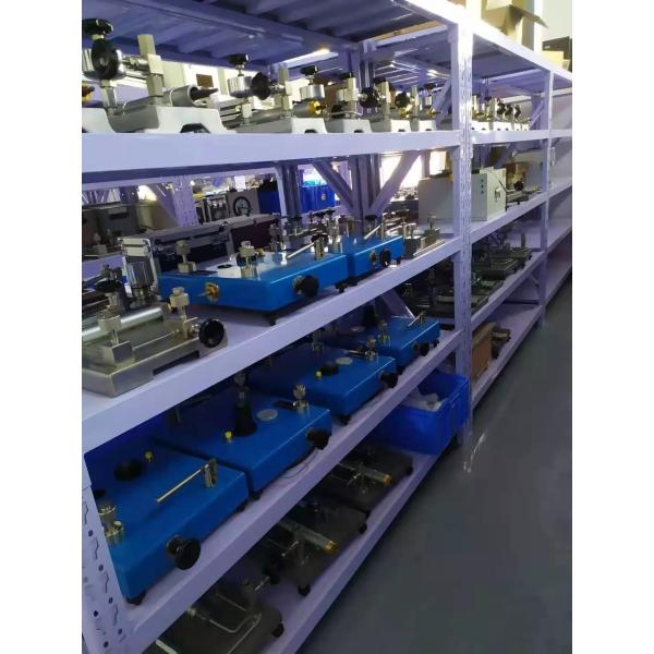 JY Hydraulic Dead Weight Tester Pressure Calibrator With Tungsten Carbide Piston