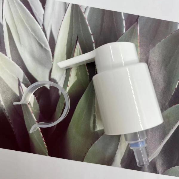 0.5ml/T Refillable Lotion Treatment Cream Pump 22/410 With Clip SS316 Spring Outside