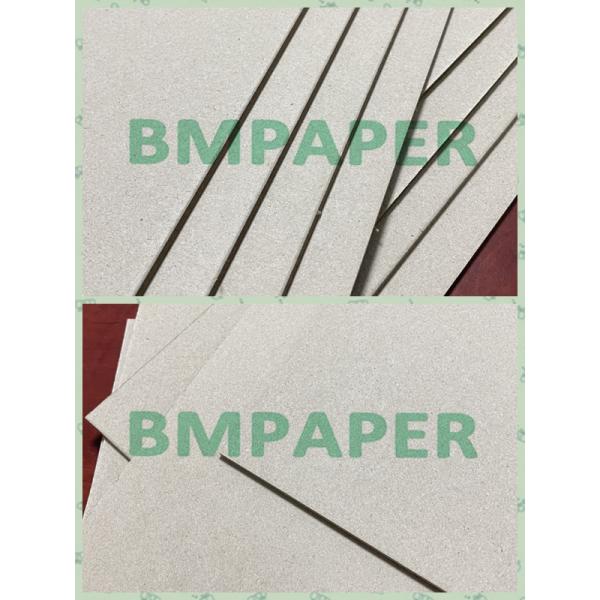1.5 MM Recycled Uncoated Grey Laminated Cardboard For Covers
