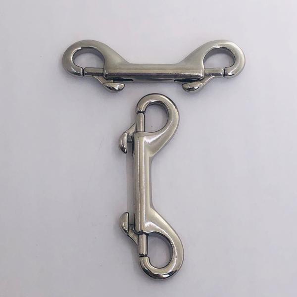 Stainless Steel Polishing Snap Hook Safety Harness Double End Snap Hook