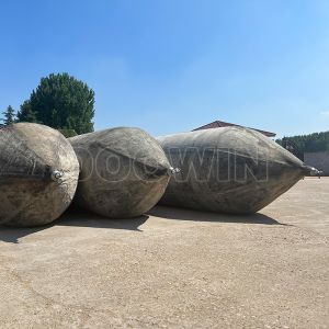 Custom Ship Launching Airbags 7KPA-500KPA Holistic Wrapping Technology