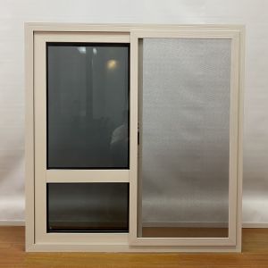 Custom Powder Coated Aluminum Sliding Window with Double Glaze