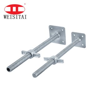 26mm To 48mm Electro Galvanized Scaffolding Jack Base