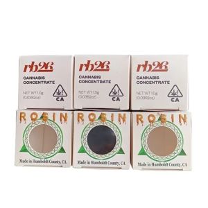 SGS Art Paper CMYK Glass Jar Packaging Box Glossy Varnishing