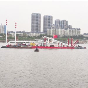 2500m3 18inch Cutter Head River Sea Dredger Machine Hydraulically Driven