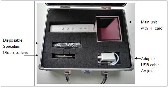 720 X 480 Medical Digital Ear Video Camera Ophthalmoscope Otoscope Set For Human Or Veterinary Use