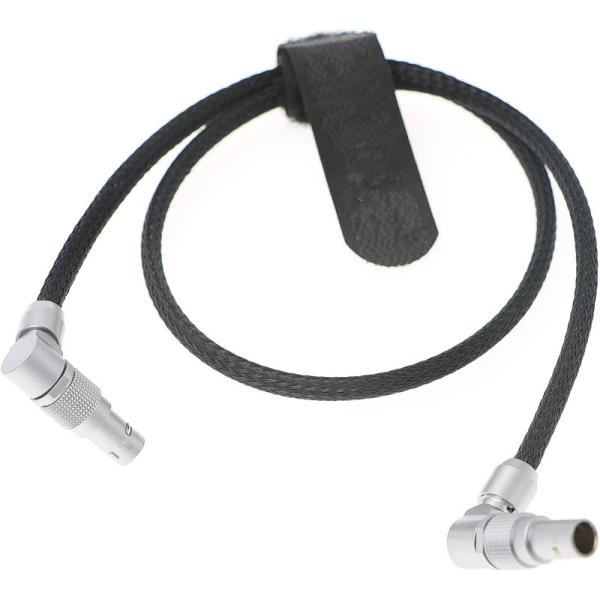 Buy 20 Inches Red Camera Monitor Cable Right Angle 2 Pin To 2 Pin For Red Komodo at wholesale prices