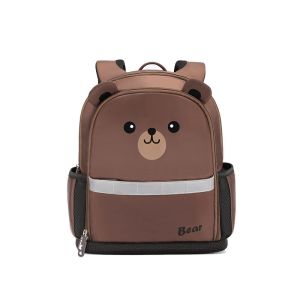 NHB245 Nylon lightweight lovely cat 3D polyester student school bag